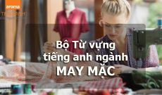 tiếng anh may mặc