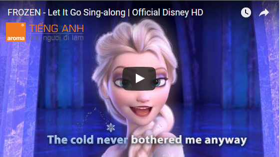 lời bài hát let it go