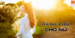 tên hay 4 chữ cho nữ